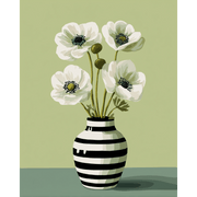Elegant White Blooms