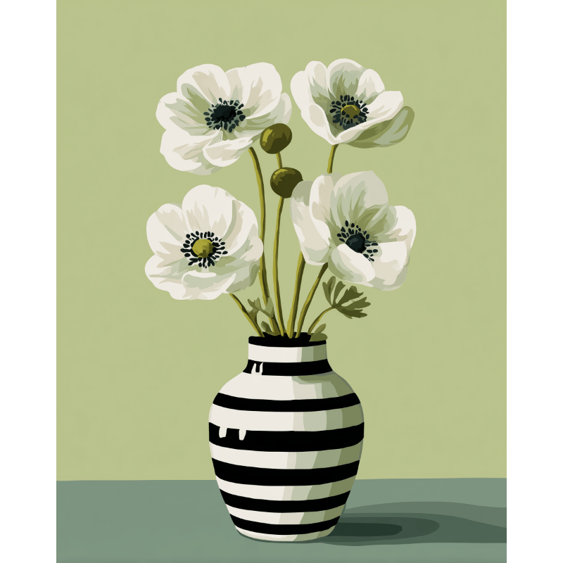 Elegant White Blooms
