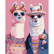 Stylish Lama Duo