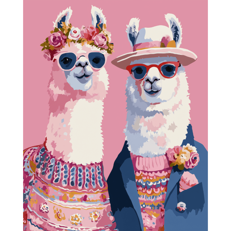 Stylish Lama Duo