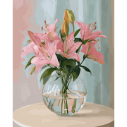 Gentle Lilies | Paint by Number