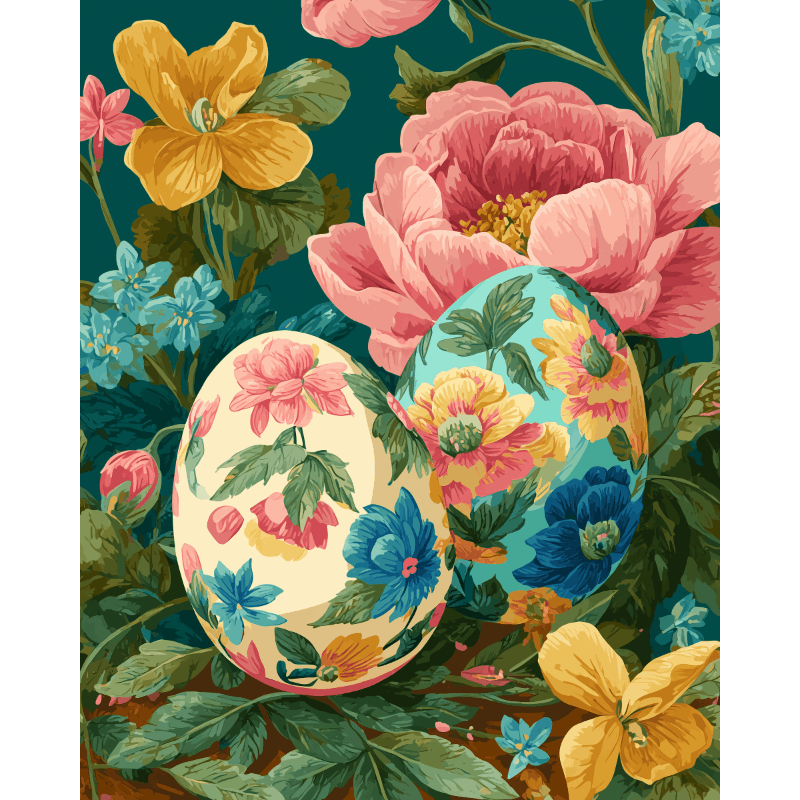 Springtime Garden Decor | Paint by Number