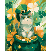 Fortune Feline | Paint by Number