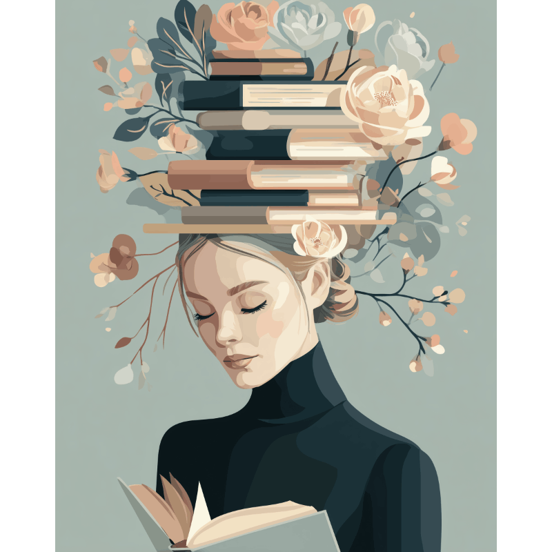 Book Garden | Cozy Reading Scene