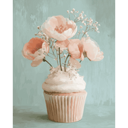Sweet Floral Cupcake
