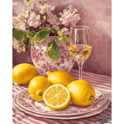 Pink Porcelain Still Life