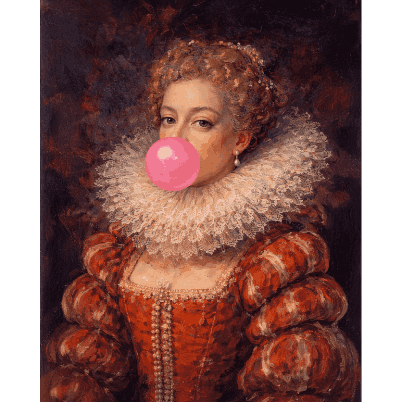 Baroque Charm: Pop Art Collection