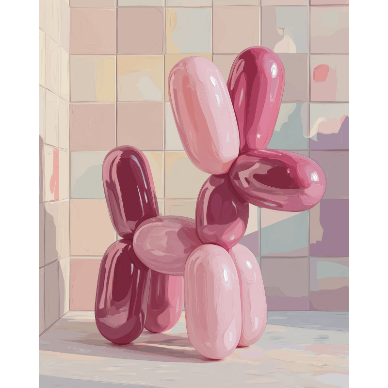 Pink Balloon Pooch