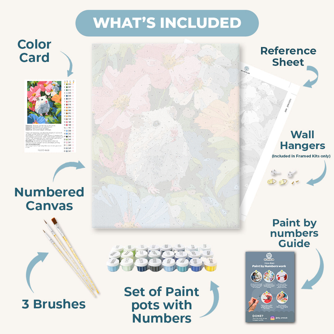 Flower Field Adventure | Paint by Number