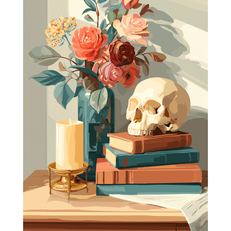 Vanitas Reflections | Paint by Number