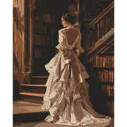 Mysterious Lady in Shadows