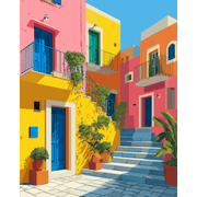 Colorful Mediterranean Charm
