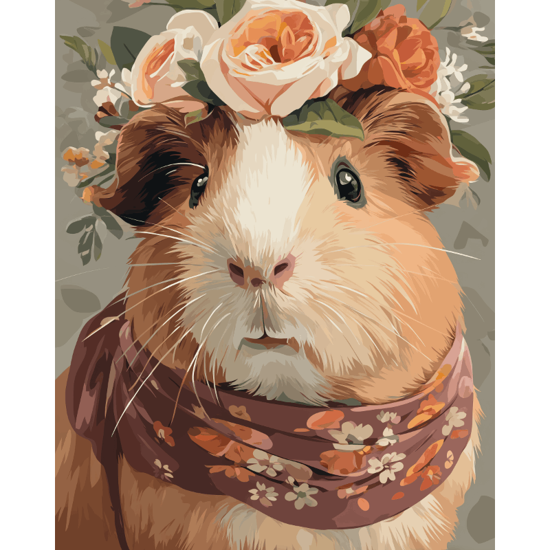 Madam Guinea Pig’s Portrait