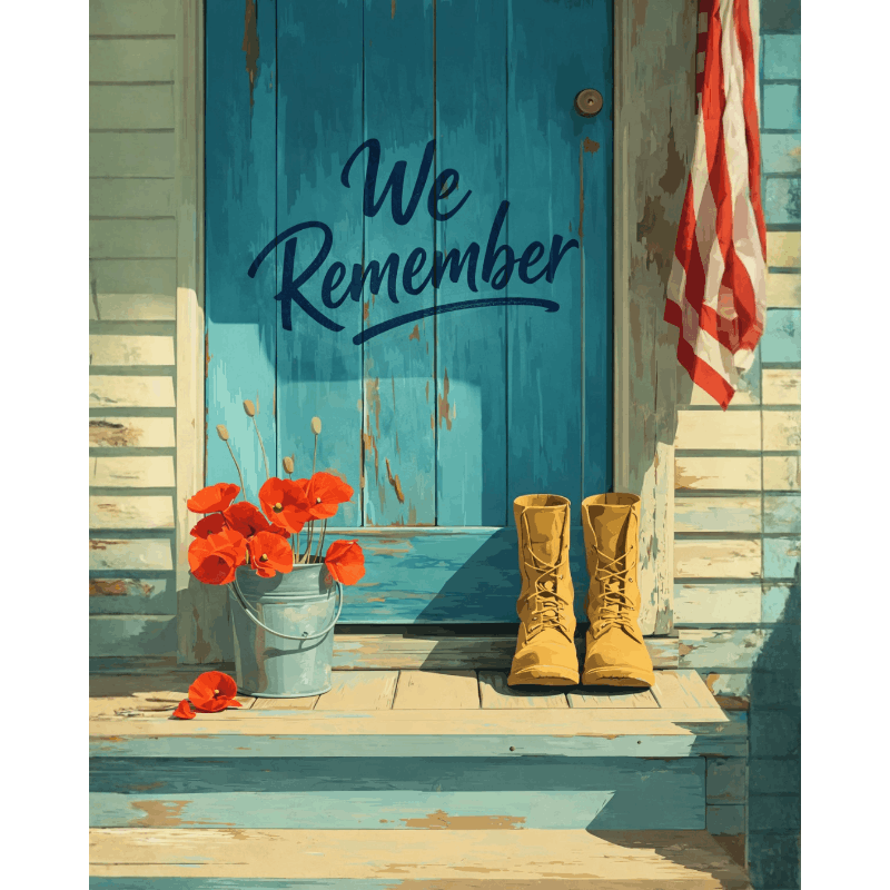 Honoring Heroes | Memorial Scene