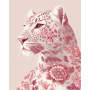 Delft Pink Leopard Charm