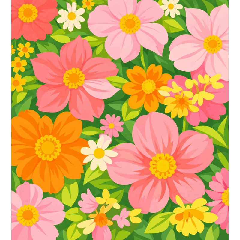 Flower Power: Vibrant Blooms