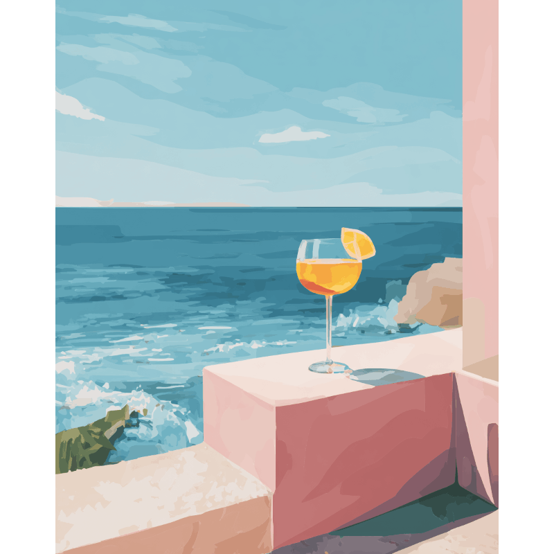 Seaside Escape Scene