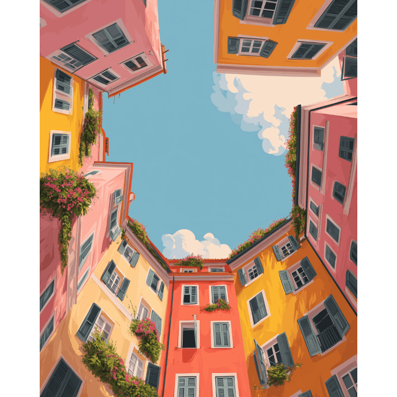 Cityscape Skyward