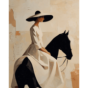 Graceful Gallop: Elegant Equine Portrait