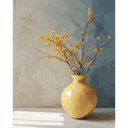 Elegant Golden Bloom
