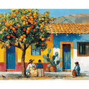Village Life | Paint by Number