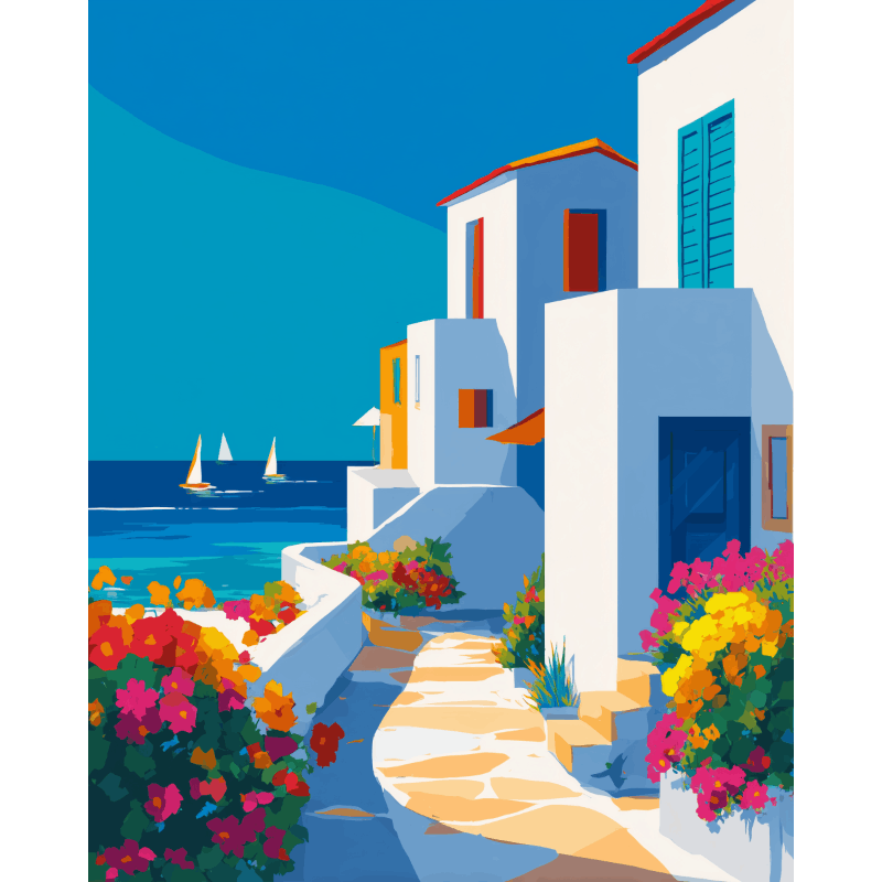 Mediterranean Ocean Path