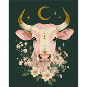Mystic Taurus with Flowers