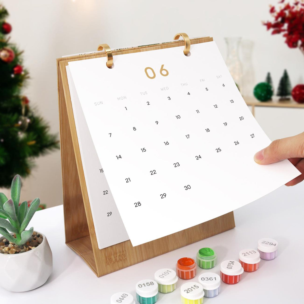 2026 Holiday Desk Calendar