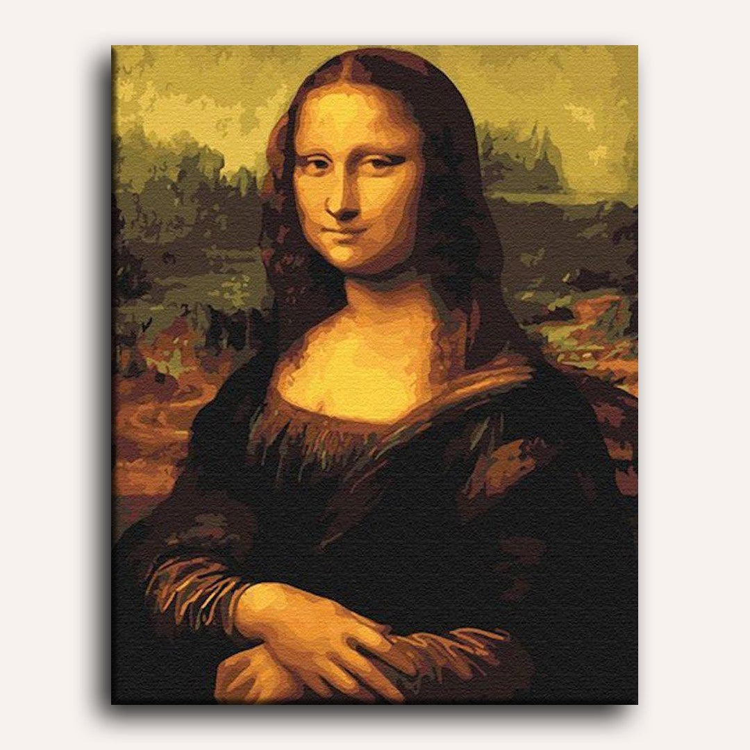 Mona Lisa Sipping Wine