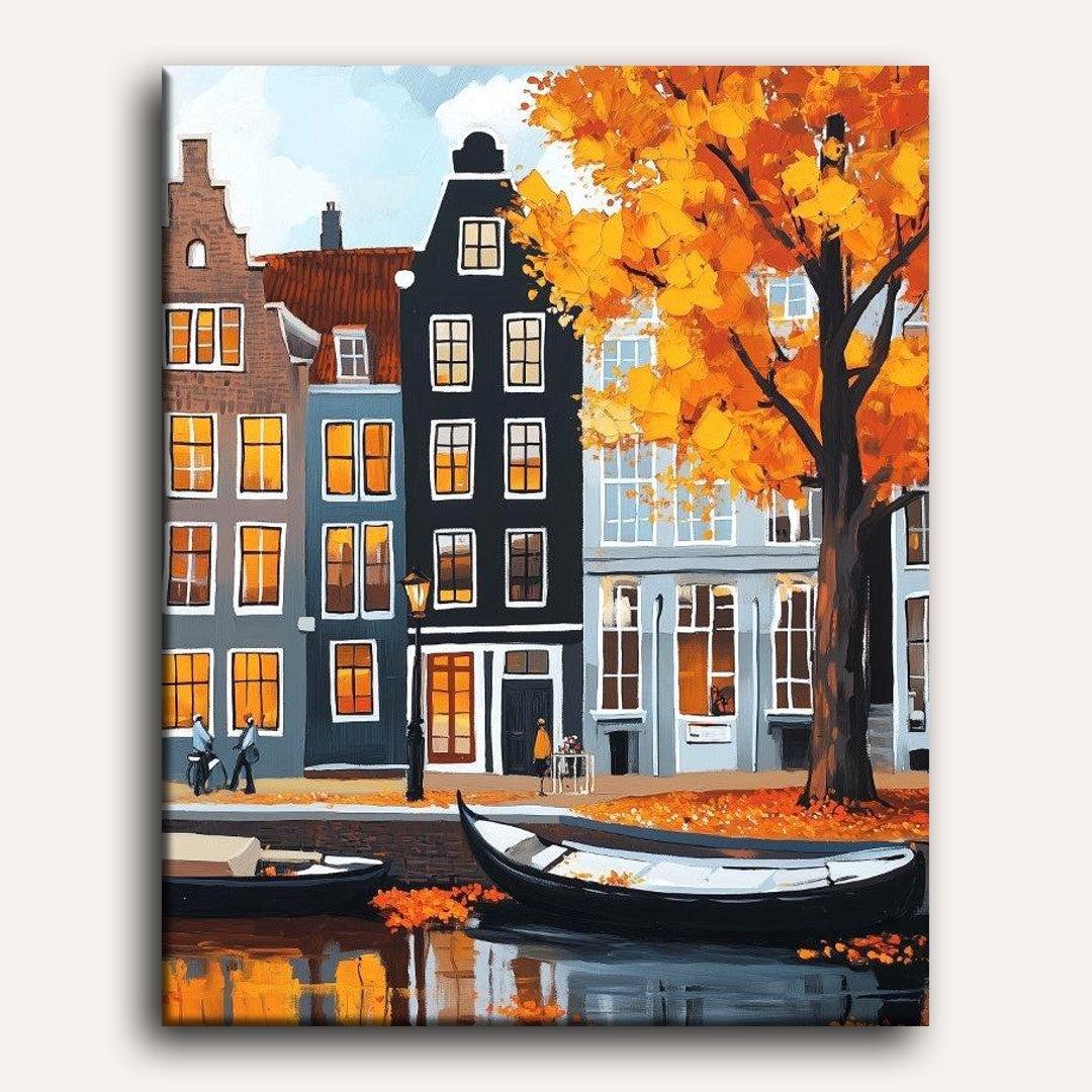 Amsterdam Charm Under Autumn Skies
