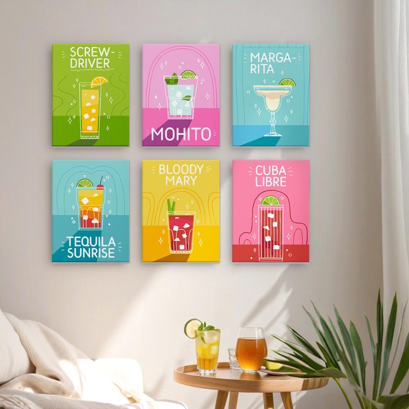 Cocktail & Canvas: Mini Drink Set