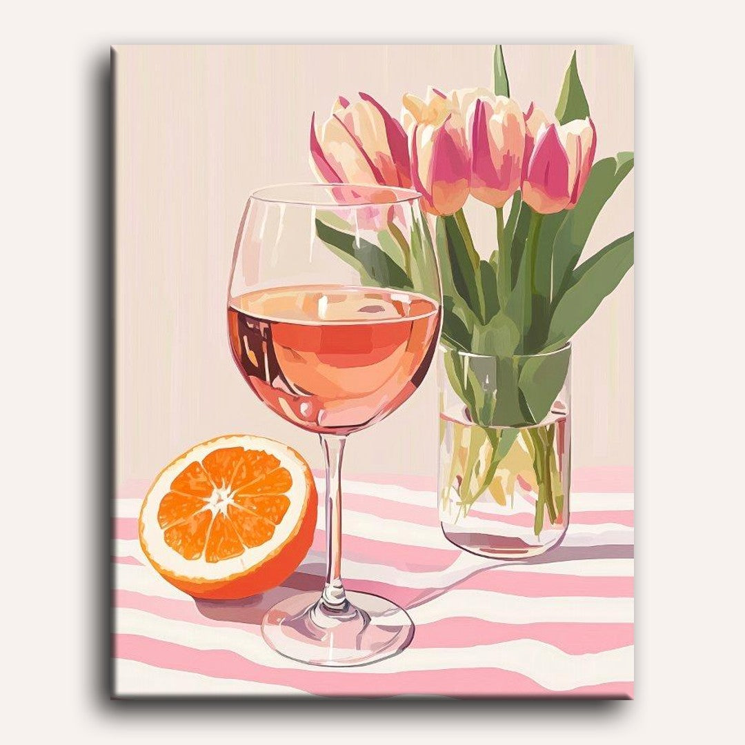 Tulips & Orange Wine Delight