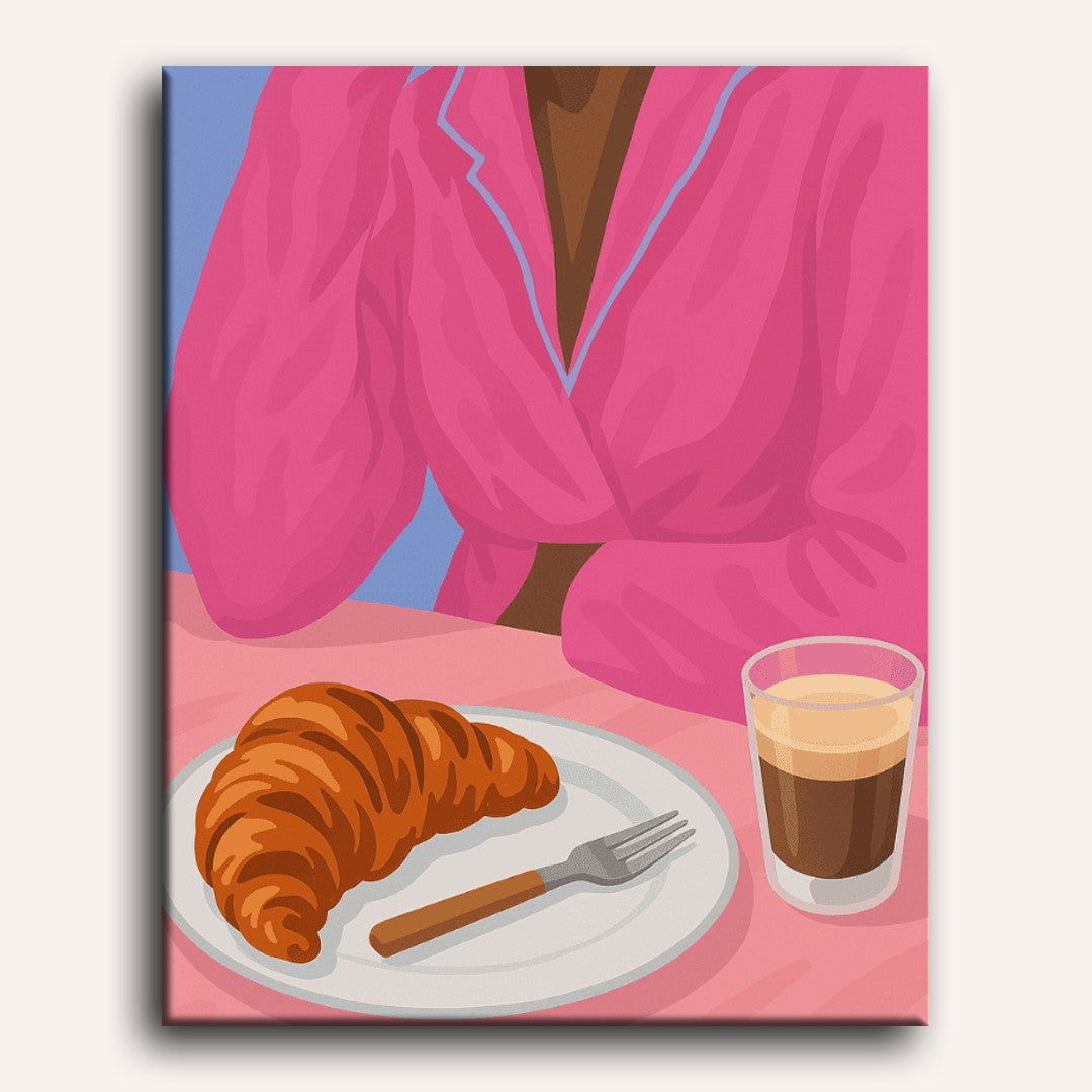French Sunrise Breakfast Scene