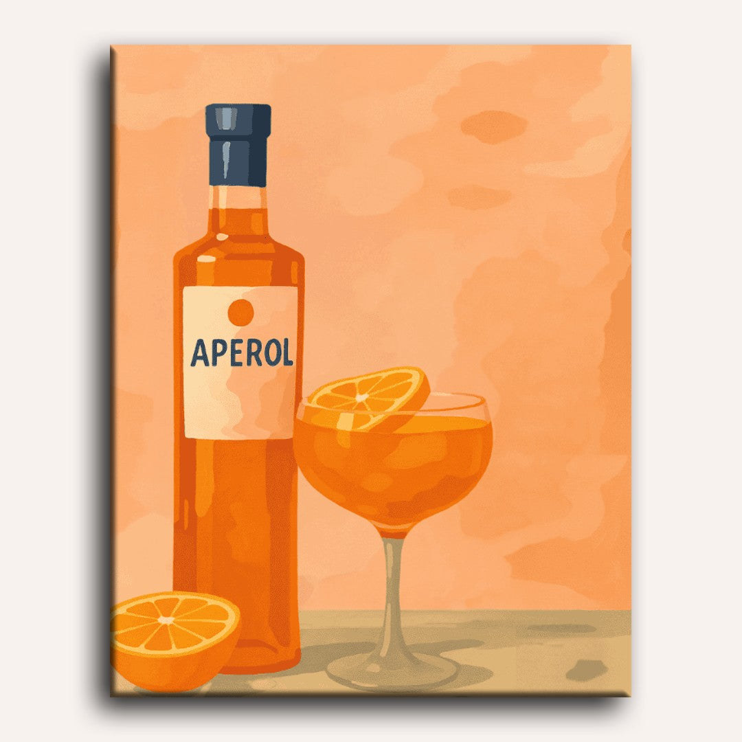 Refreshing Aperol Sunset Scene
