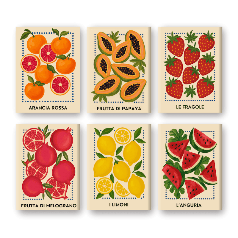 Italian Fruit Feast Mini Collection