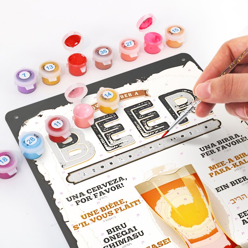 Worldly Beer Celebration Poster