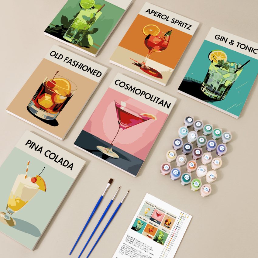 Sip & Paint Cocktail Collection