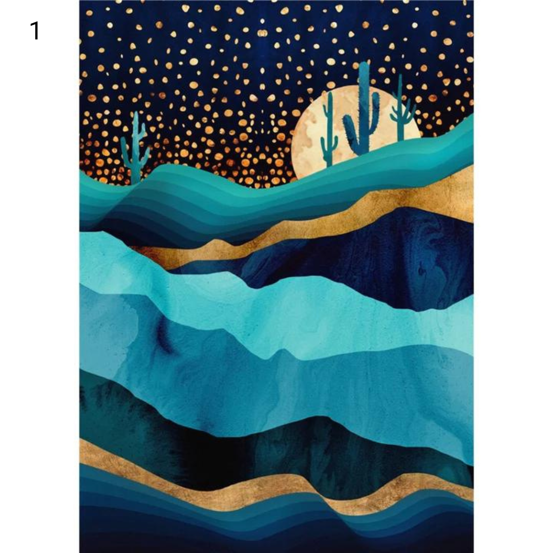 Serene Landscapes: 5 Variations