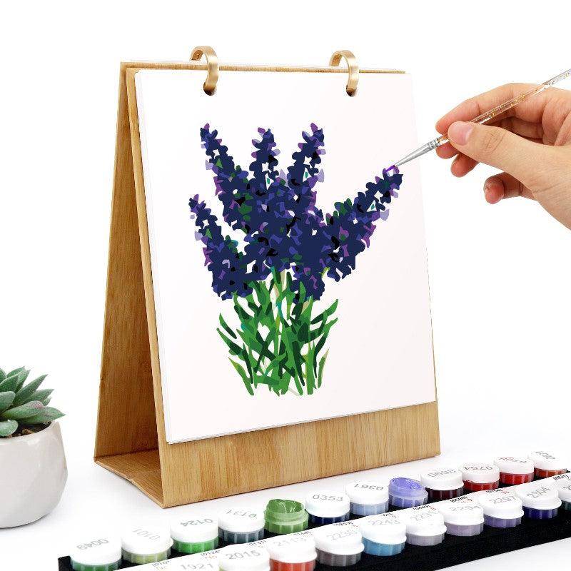Flowers & Nature Desk Calendar 2026