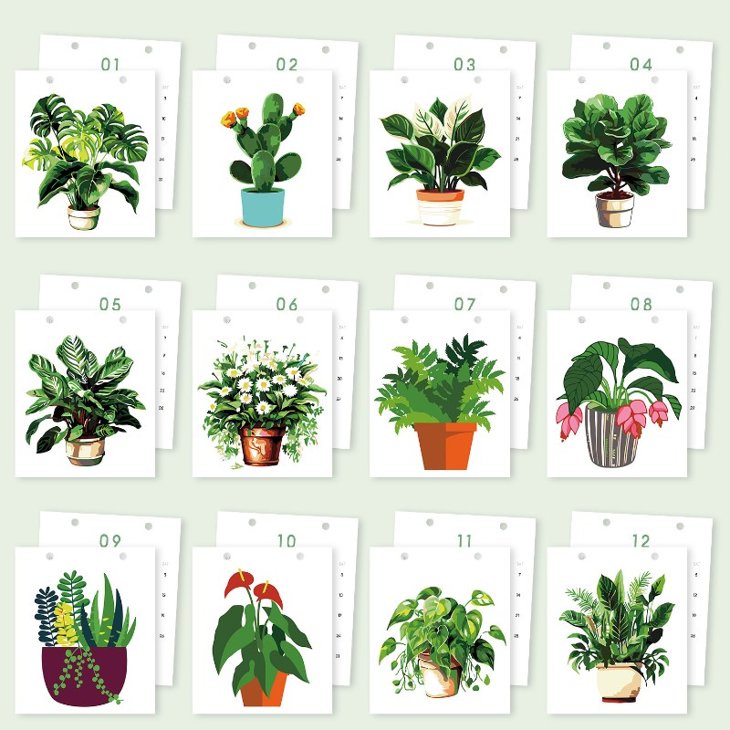 Blooming Days Desk Calendar