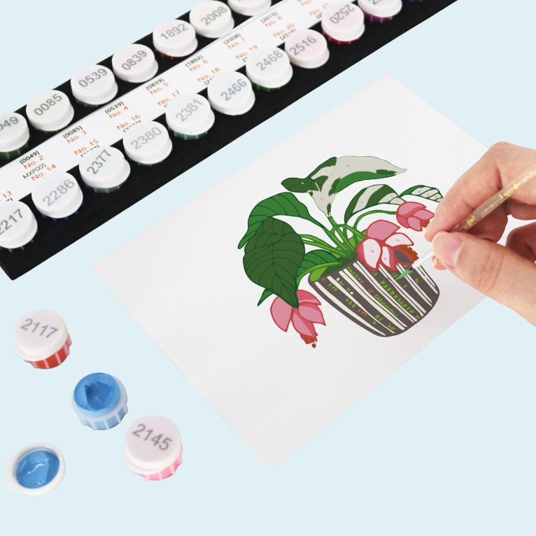 Green Oasis Houseplant Postcards