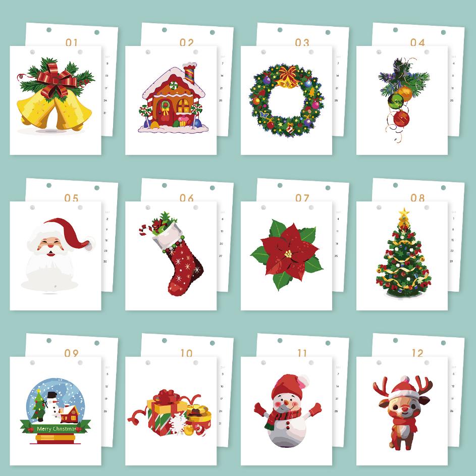 2026 Holiday Desk Calendar