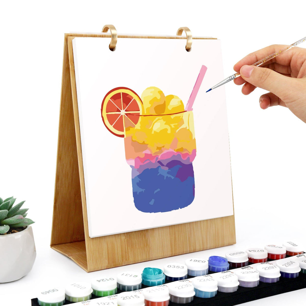 Colorful Cocktail Scenes Calendar 2026