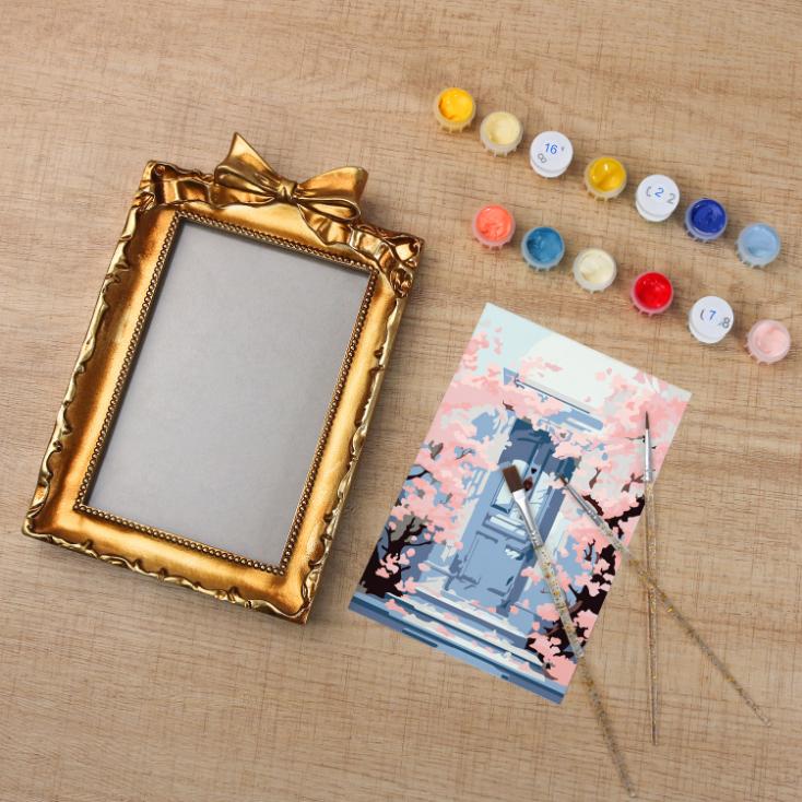 Cherry Blossom Charm: Doorway Delight