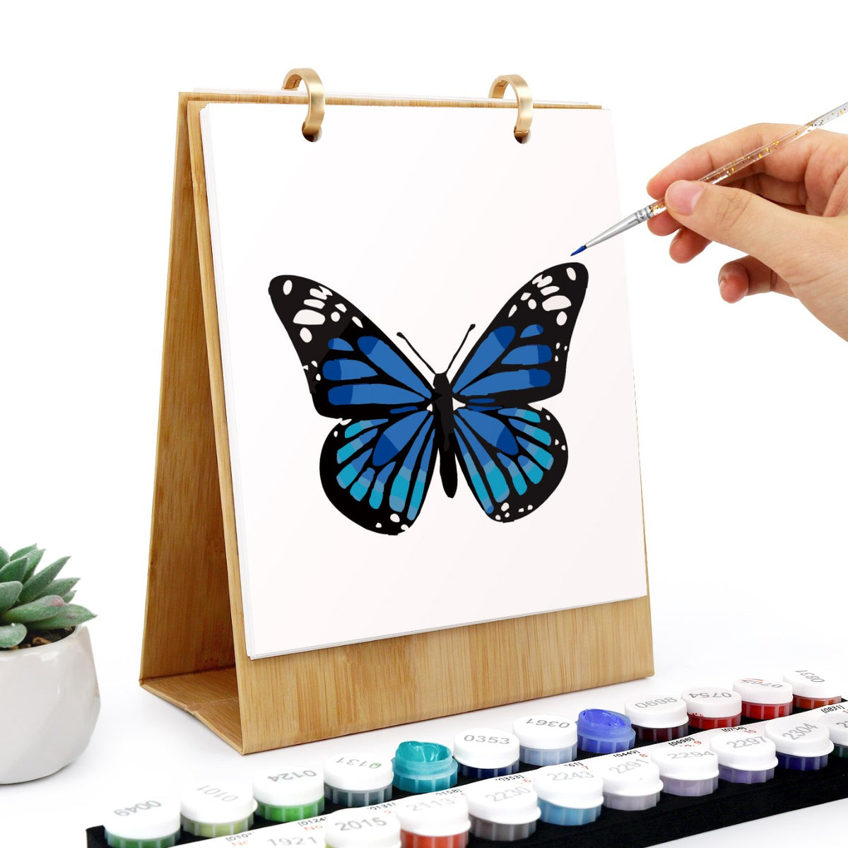 Butterfly Whimsy Desk Calendar 2026