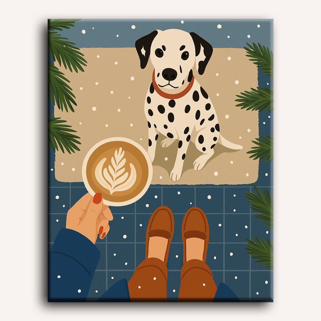 Morning Spotlights | Paint by Number