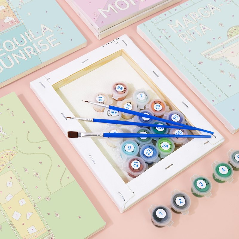 Cocktail & Canvas: Mini Drink Set