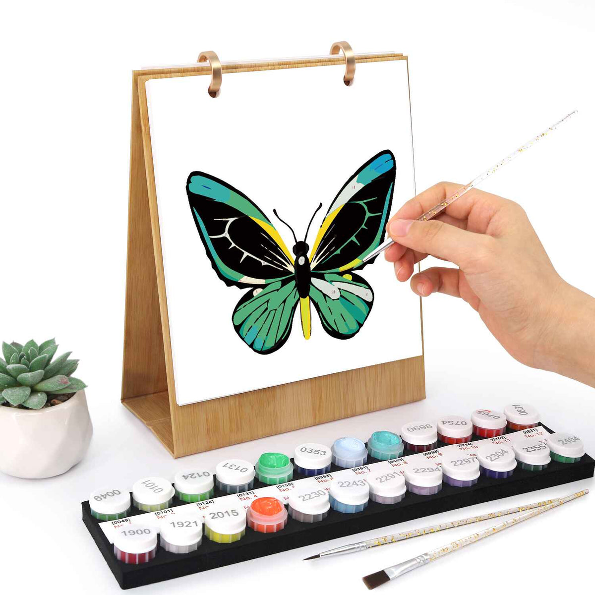 Butterfly Whimsy Desk Calendar 2026