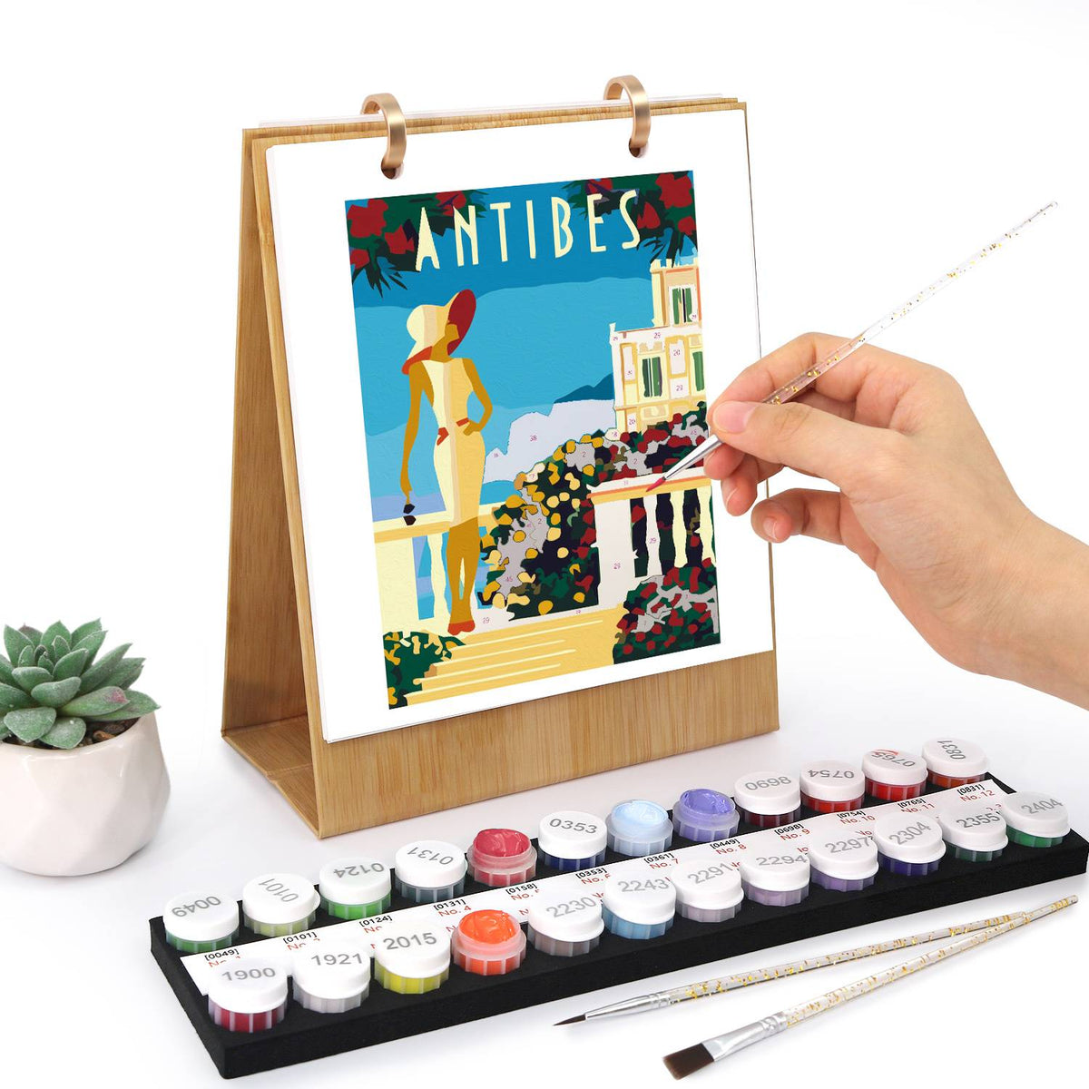 World Travel Scenic Desk Calendar 2026