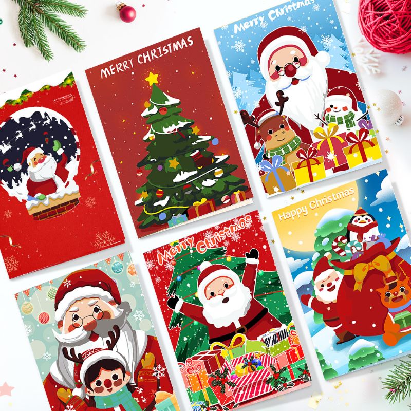Holiday Greetings Cards - Set C